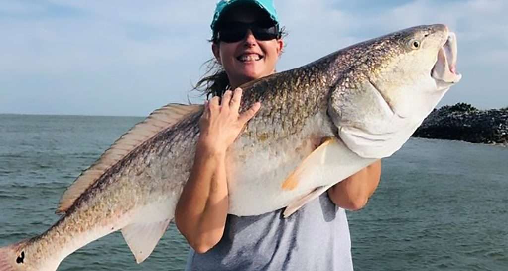 Biggest Redfish Records Caught In The Gulf Coast